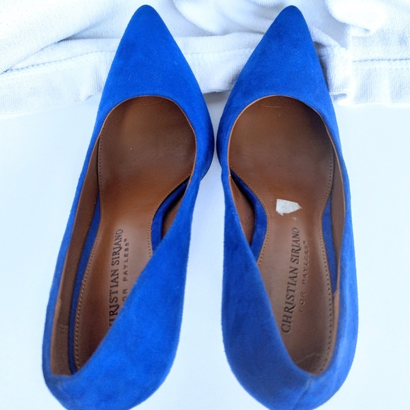 Christian Sirano Blue Heels - Picture 4 of 5